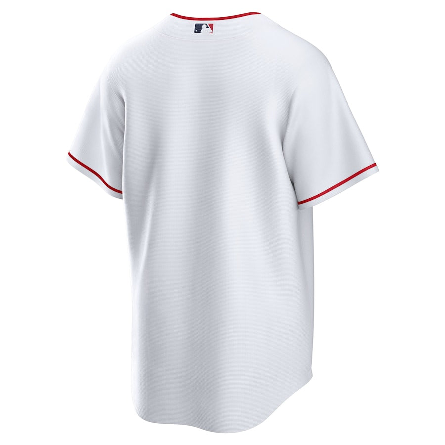 Los Angeles Angels Nike Youth Home Blank Replica Jersey - White - Image 3
