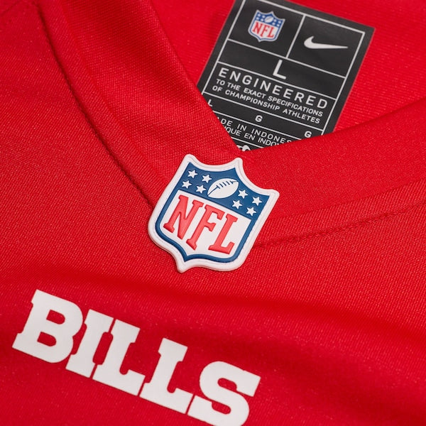 Amari Cooper Buffalo Bills Nike 2nd Alternate Game Jersey - Red/White - Image 8