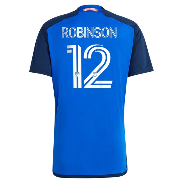 Miles Robinson FC Cincinnati adidas 2024 River Kit Replica Player Jersey - Blue/White - Image 4