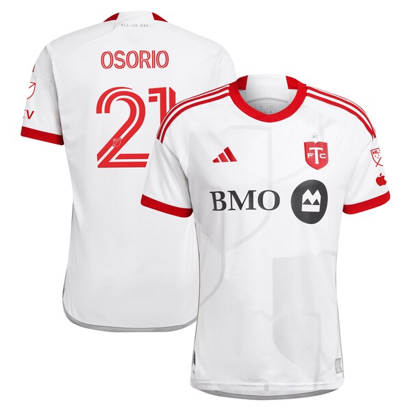 Jonathan Osorio Toronto FC adidas 2024 GTA Kit Authentic Player Jersey?ยจC White - Image 2