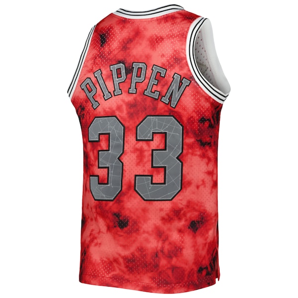 Scottie Pippen Chicago Bulls 1997/98 Galaxy Swingman Jersey - Red - Image 2