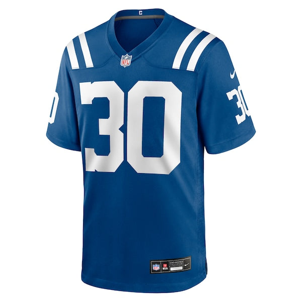 Hunter Wohler Indianapolis Colts Nike Team Game Jersey - Royal - Image 2