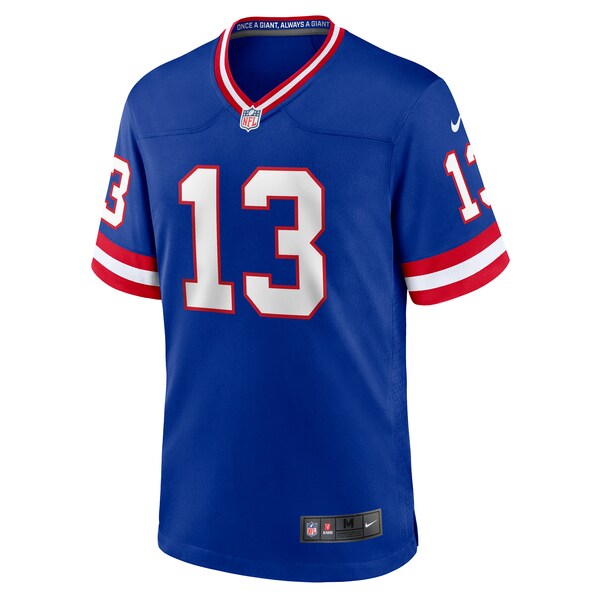 Jalin Hyatt New York Giants Nike Team Game Jersey - Royal/White - Image 4