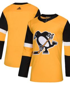 Pittsburgh Penguins adidas Alternate Authentic Jersey - Gold