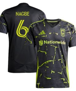 Darlington Nagbe Columbus Crew adidas 2025 The Goosebumps Kit Replica Player Jersey - Black
