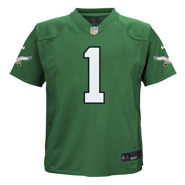 Jalen Hurts Philadelphia Eagles Nike Preschool Game Jersey - Kelly Green - Image 2