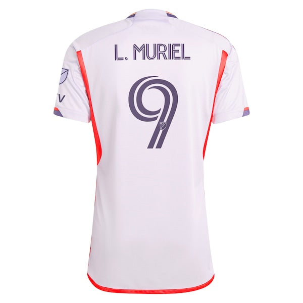 Luis Muriel Orlando City SC adidas 2024 Legacy Kit Authentic Player Jersey - Purple - Image 3