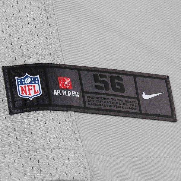 12s Seattle Seahawks Nike Elite Jersey - Gray - Image 6