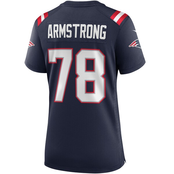Bruce Armstrong New England Patriots Nike Women's Game Retired Player Jersey - Navy - Image 3