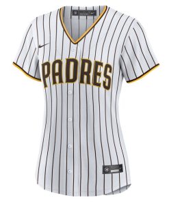 Alternative view of Dylan Cease San Diego Padres Nike Women's Home Replica Jersey - White
