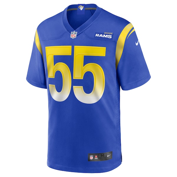Brian Allen Los Angeles Rams Nike Game Jersey - Royal - Image 2