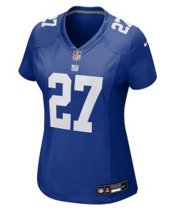 Alternative view of Tyler Nubin New York Giants Nike Women's Team Game Jersey -  Royal