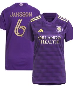 Robin Jansson Orlando City SC adidas Women's 2024 The Wall Kit Replica Player Jersey?¨C Purple