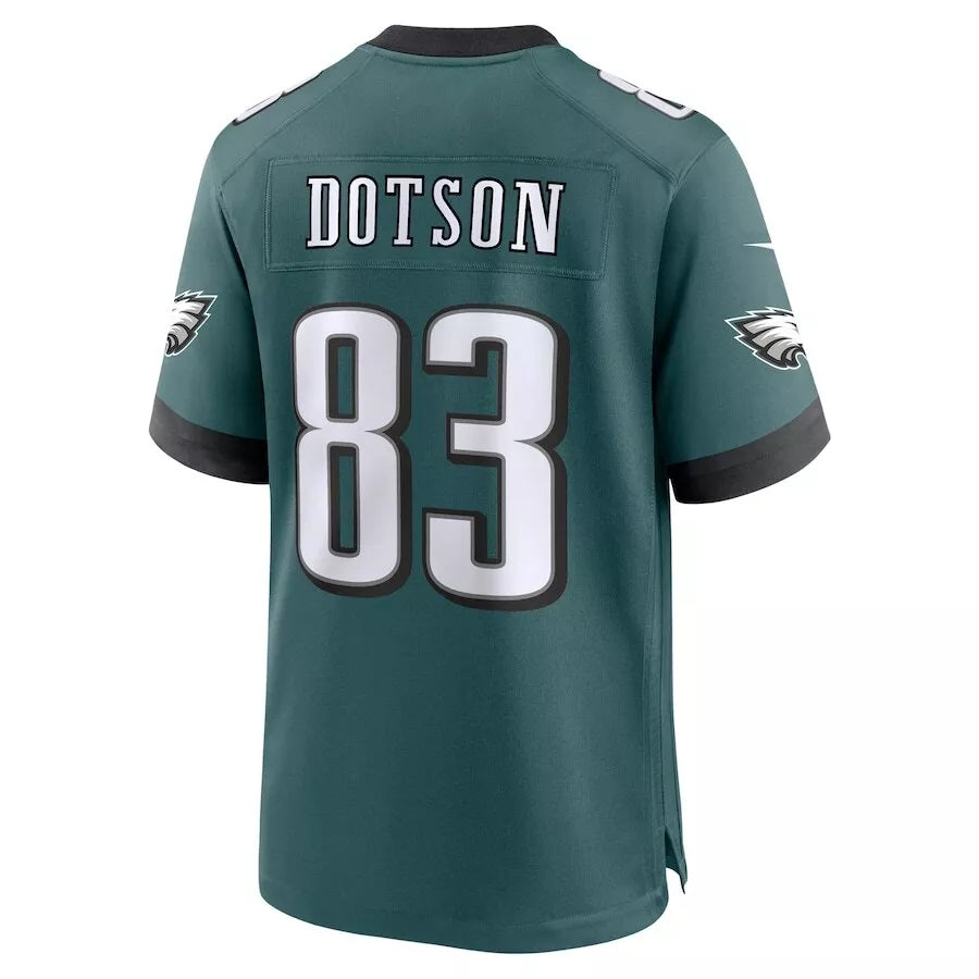 Jahan Dotson Philadelphia Eagles Nike Team Game Jersey - Midnight Green - Image 3