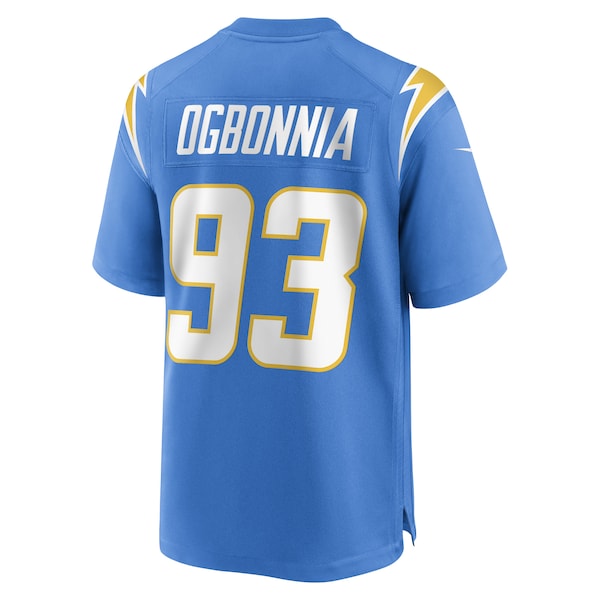 Otito Ogbonnia Los Angeles Chargers Nike Game Player Jersey - Powder Blue - Image 3