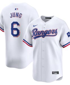 Josh Jung Texas Rangers Nike Home Limited Player Jersey - White