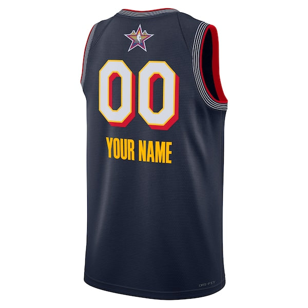 Jordan Brand Unisex 2025 NBA All-Star Game Swingman Pick-A-Player Jersey - Navy - Image 3