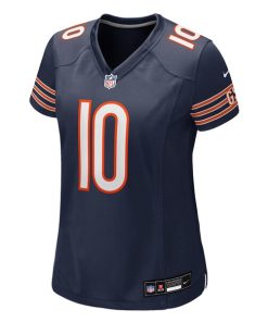 Alternative view of Luther Burden III Chicago Bears Nike Women's Team Game Jersey -  Navy