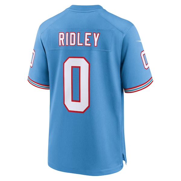 Calvin Ridley Tennessee Titans Nike Youth Alternate Game Jersey - Light Blue - Image 3