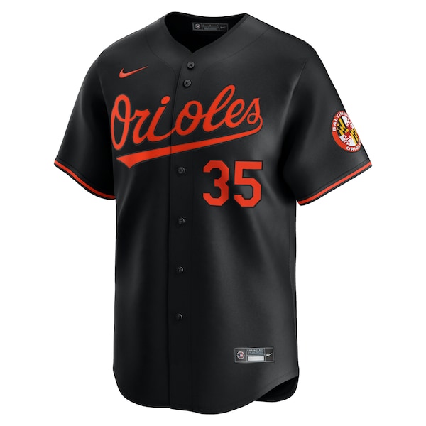 Adley Rutschman Baltimore Orioles Nike Alternate Limited Player Jersey?ยจC Black - Image 2