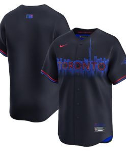 Toronto Blue Jays Nike 2024 City Connect Limited Custom Jersey - Navy