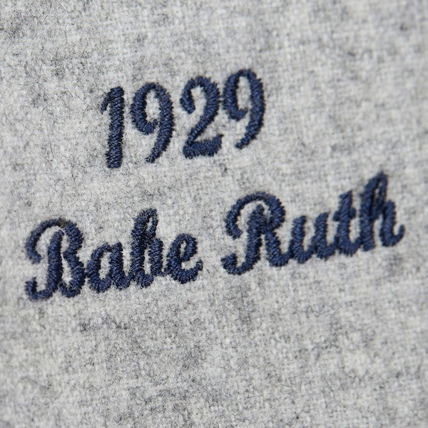 Babe Ruth New York Yankees Cooperstown Collection 1929 Authentic Jersey - Gray - Image 4