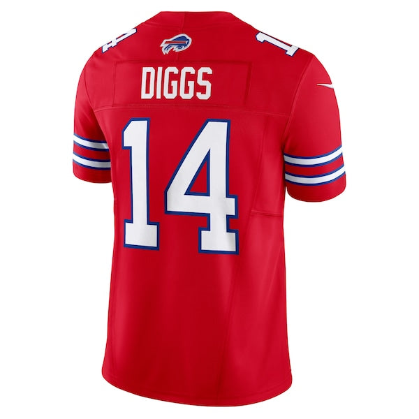 Stefon Diggs Buffalo Bills Nike Vapor F.U.S.E. Limited Jersey - Red/Royal/White - Image 4