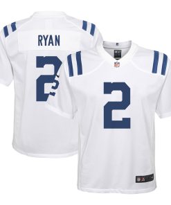 Alternative view of Matt Ryan Indianapolis Colts Nike Youth Alternate Game Jersey - Royal/White
