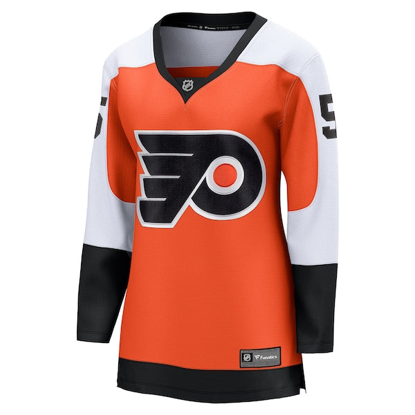 Givani Smith Philadelphia Flyers Women's Home Breakaway Player Jersey - Orange - Image 2