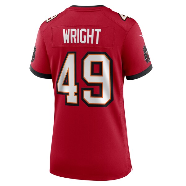 Owen Wright Tampa Bay Buccaneers Nike Women's Team Game Jersey - Red - Image 3