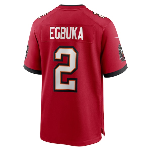 Emeka Egbuka Tampa Bay Buccaneers Nike Team 50th Season Game Jersey - Red/Creamsicle - Image 4