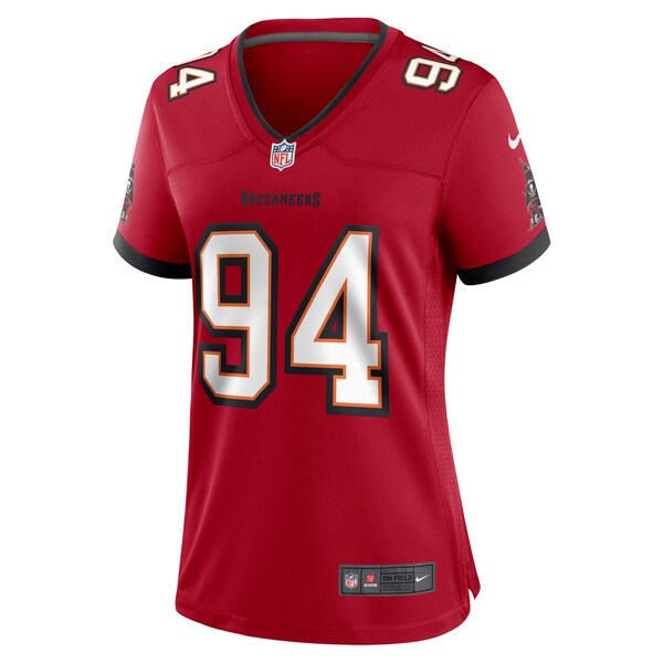 Calijah Kancey Tampa Bay Buccaneers Nike Women's Game Jersey - Red - Image 2