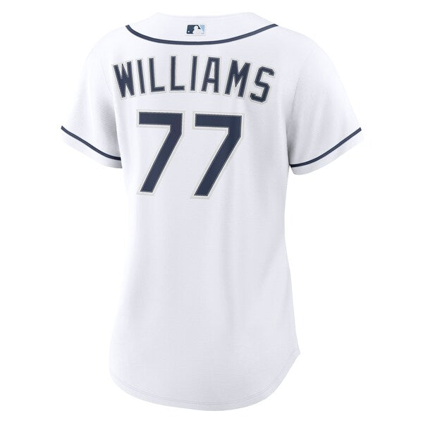 Carson Williams Tampa Bay Rays Nike Women's Home Replica Player Jersey - White - Image 3