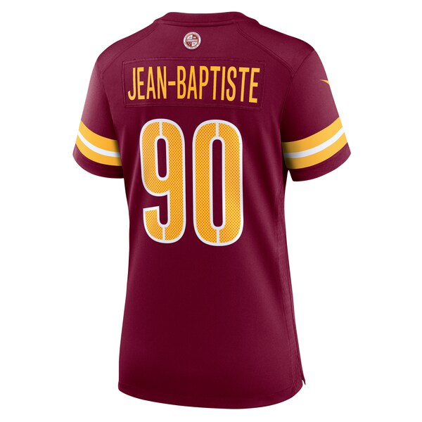 Javontae Jean-Baptiste Washington Commanders Nike Women's Game Jersey - Burgundy - Image 3