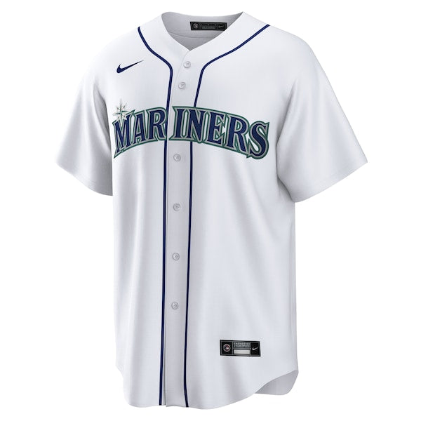 JP Crawford Seattle Mariners Nike Home Replica Jersey - White - Image 2