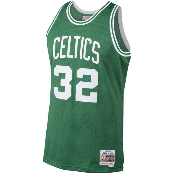 Kevin McHale Boston Celtics 1985/86 Hardwood Classics Swingman Jersey - Kelly Green - Image 2