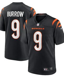 Joe Burrow Cincinnati Bengals Nike Game Jersey - Black