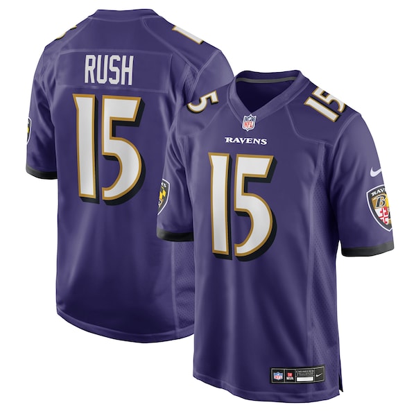 Cooper Rush Baltimore Ravens Nike Team Game Jersey - Purple