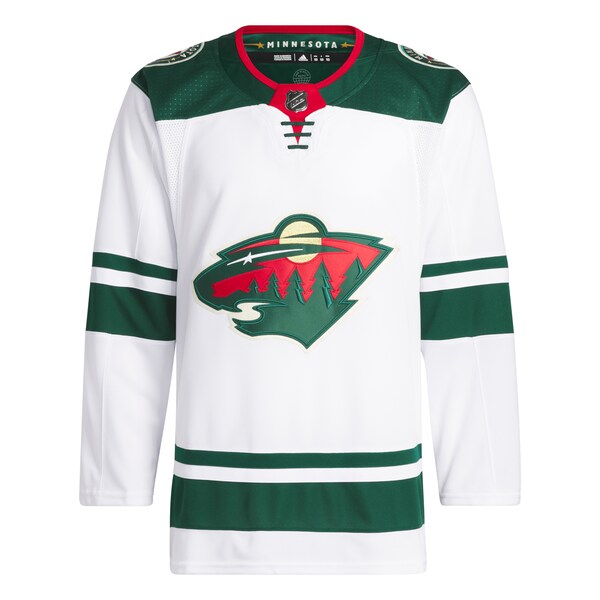 Minnesota Wild adidas Away Primegreen Authentic Jersey?ยจC White - Image 2