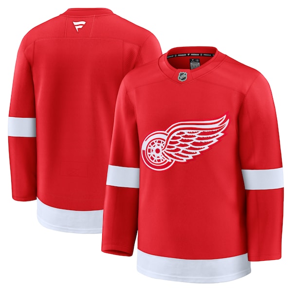 Detroit Red Wings Home Premium Jersey - Red/White - Image 2
