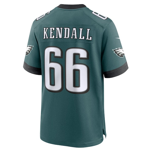 Drew Kendall Philadelphia Eagles Nike Team Game Jersey - Midnight Green - Image 3