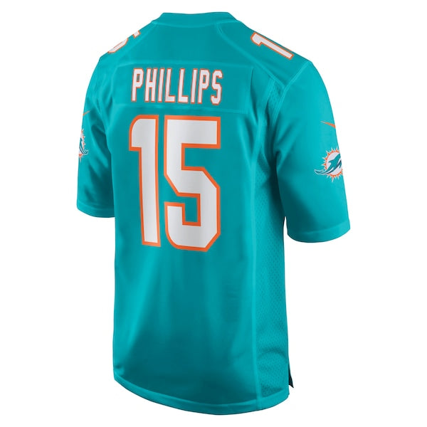 Jaelan Phillips Miami Dolphins Nike Game Player Jersey - Aqua/White - Image 4