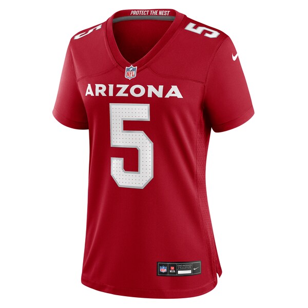 Baron Browning Arizona Cardinals Nike Women's Team Game Jersey - Cardinal - Image 2