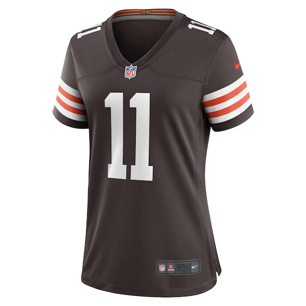 James Proche II Cleveland Browns Nike Women's Game Jersey - Brown - Image 2