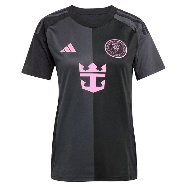 Inter Miami CF adidas Women's 2025 The Fortitude Kit Replica Jersey - Black - Image 2
