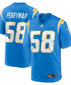Denzel Perryman Los Angeles Chargers Nike  Game Jersey -  Powder Blue