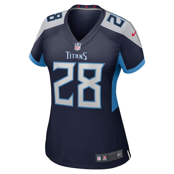 Chris Johnson Tennessee Titans Women's Nike Retired Player Game Jersey - Navy - Image 2