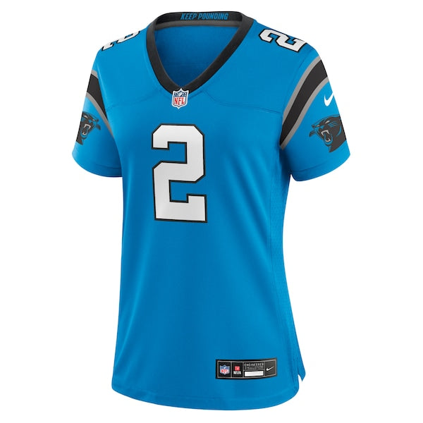 D.J. Moore Carolina Panthers Nike Women's Player Jersey - Blue - Image 2