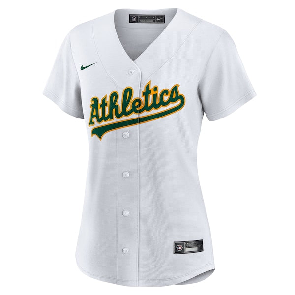 Jacob Wilson Athletics Nike Women's Home Replica Jersey - White - Image 2