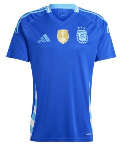 Alternative view of Argentina National Team adidas 2024 Away Replica Jersey - Blue